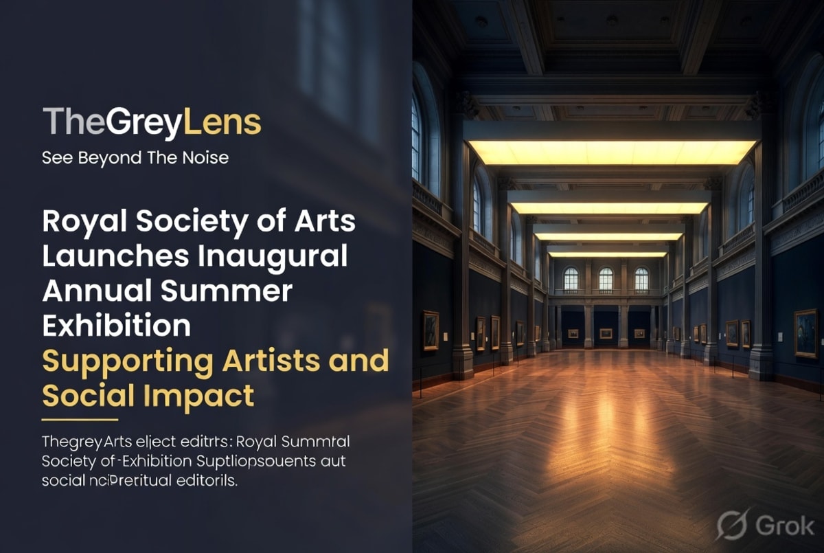 Royal Society of Arts Launches Inaugural Annual Summer Exhibition Supporting Artists and Social Impact