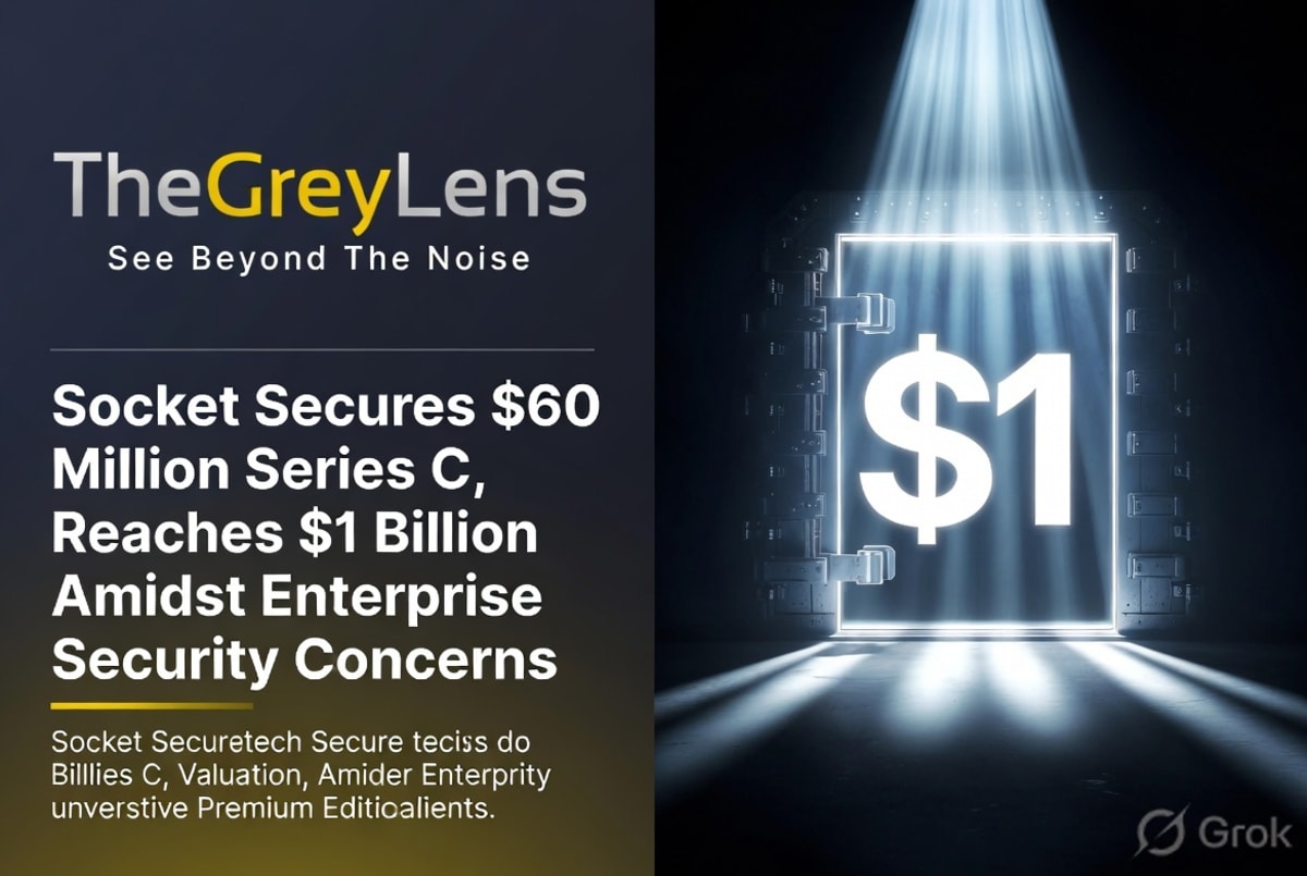 Socket Secures $60 Million Series C, Reaches $1 Billion Valuation Amidst Enterprise Security Concerns