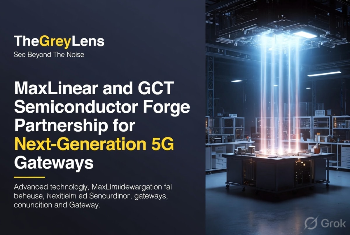 MaxLinear and GCT Semiconductor Forge Partnership for Next-Generation 5G Gateways