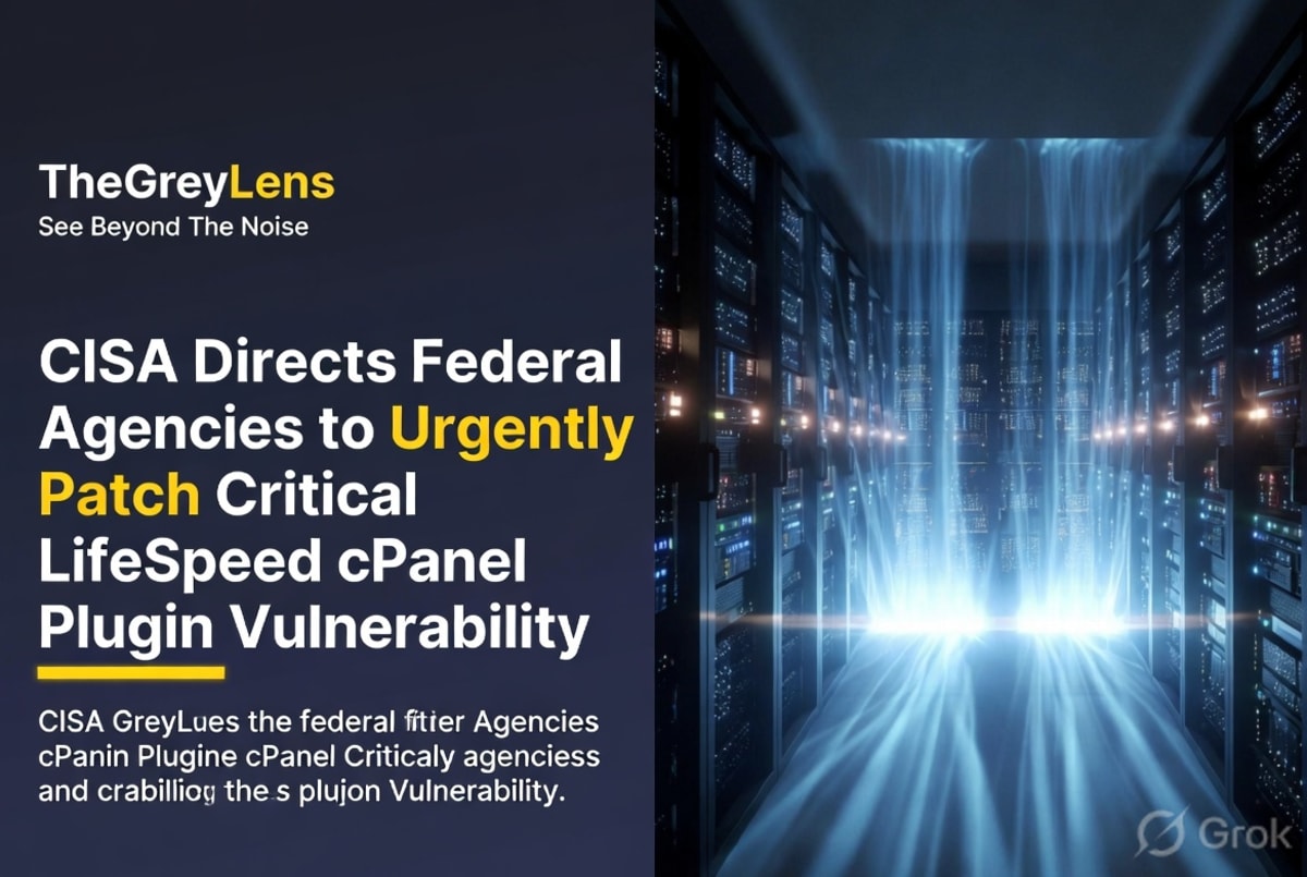 CISA Directs Federal Agencies to Urgently Patch Critical LiteSpeed cPanel Plugin Vulnerability