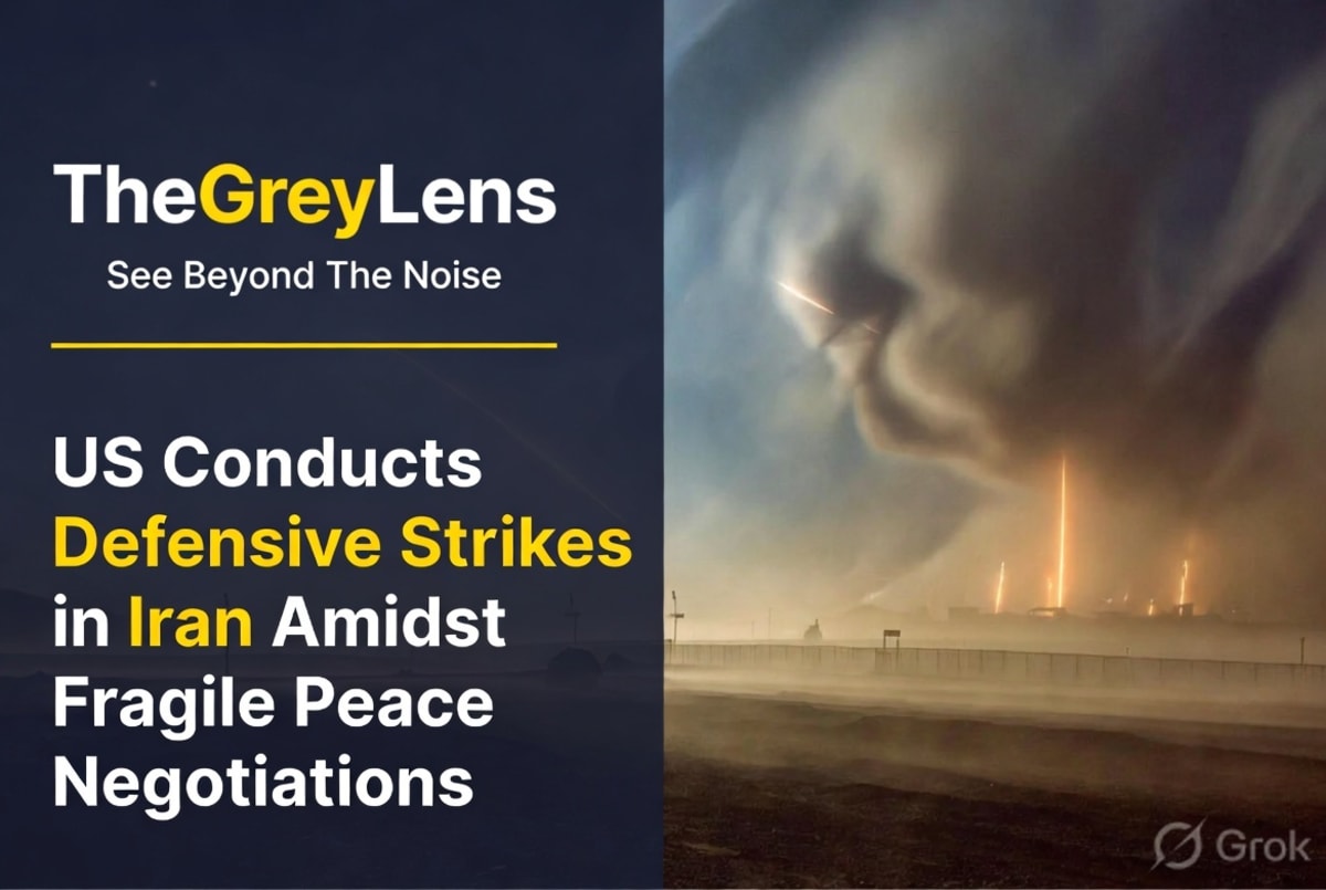 US Conducts Defensive Strikes in Iran Amidst Fragile Peace Negotiations