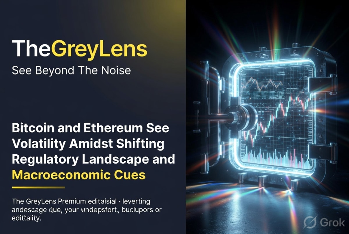 Bitcoin and Ethereum See Volatility Amidst Shifting Regulatory Landscape and Macroeconomic Cues