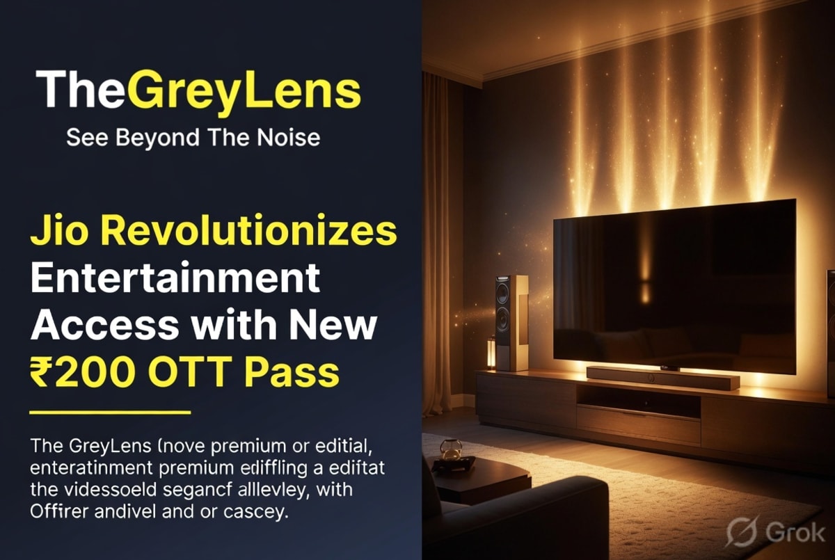 Jio Revolutionizes Entertainment Access with New ₹200 OTT Pass