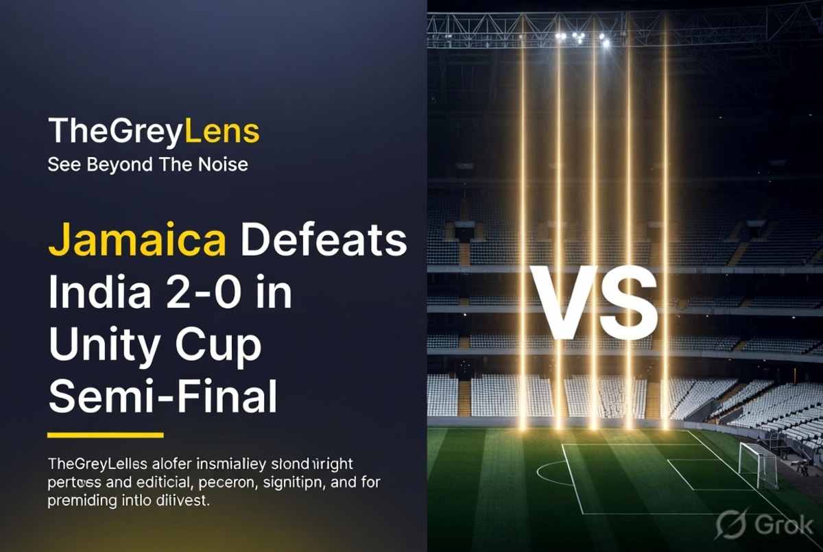Jamaica Defeats India 2-0 in Unity Cup Semi-Final