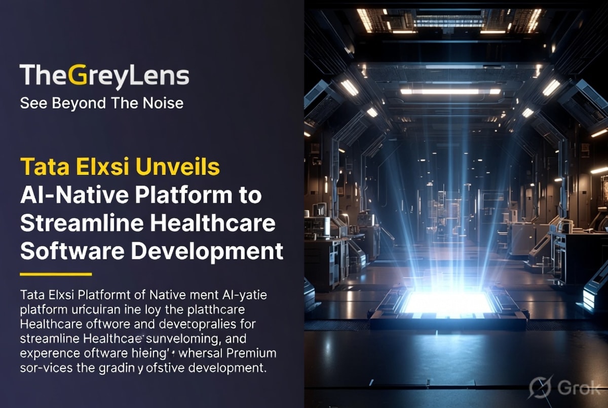 Tata Elxsi Unveils AI-Native Platform to Streamline Healthcare Software Development