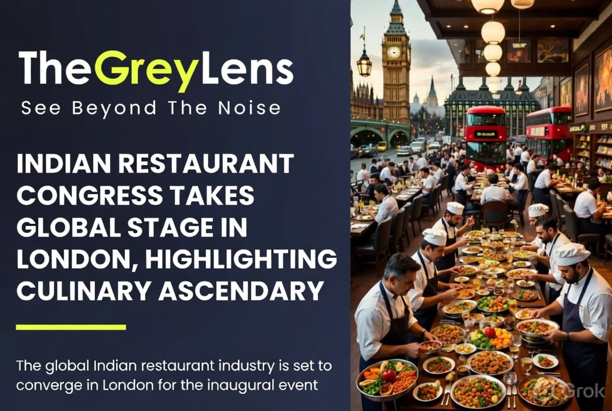 Indian Restaurant Congress Takes Global Stage in London, Highlighting Culinary Ascendancy