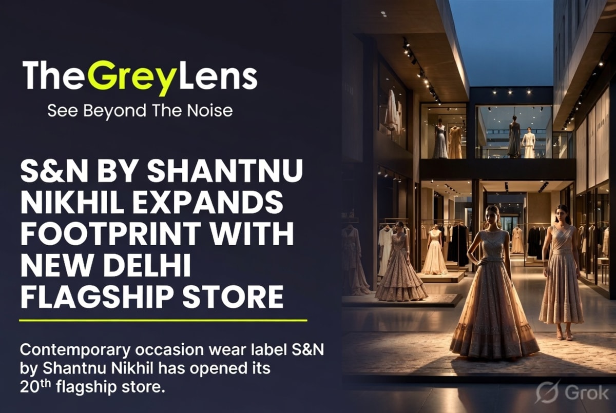 S&N by Shantnu Nikhil Expands Footprint with New Delhi Flagship Store