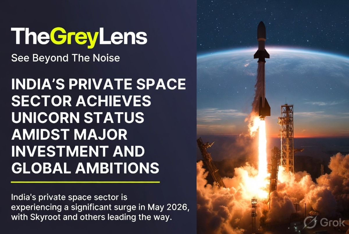 India's Private Space Sector Achieves Unicorn Status Amidst Major Investment and Global Ambitions
