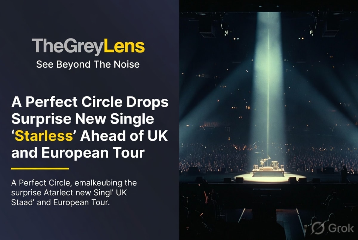 A Perfect Circle Drops Surprise New Single 'Starless' Ahead of UK and European Tour