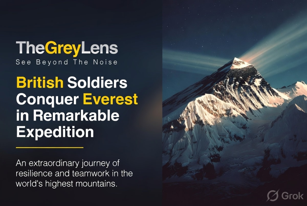 British Soldiers Conquer Everest in Remarkable Expedition