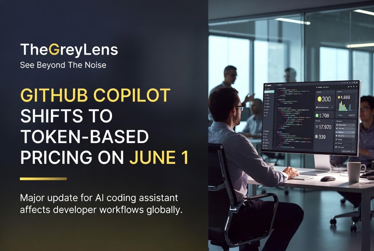 GitHub Copilot Shifts to Token-Based Pricing on June 1, Potentially Skyrocketing Costs for Indian Enterprises
