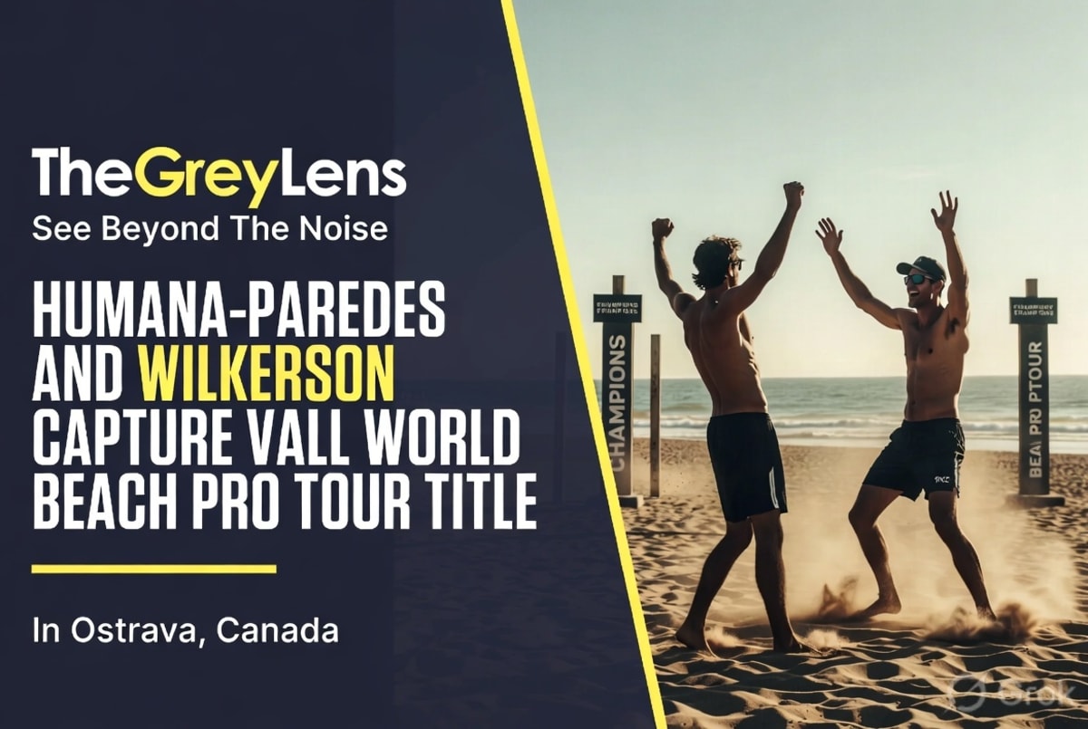 Humana-Paredes and Wilkerson Capture Volleyball World Beach Pro Tour Title in Ostrava