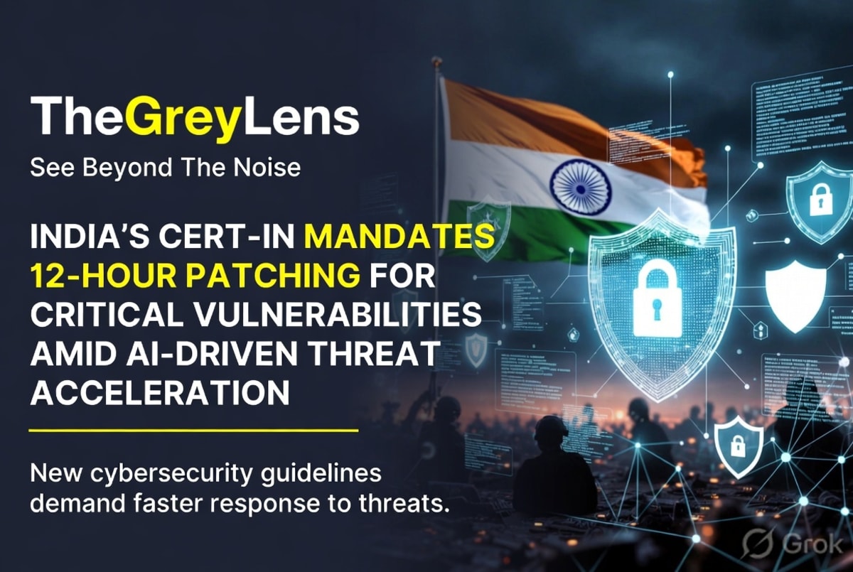 India's CERT-In Mandates 12-Hour Patching for Critical Vulnerabilities Amid AI-Driven Threat Acceleration