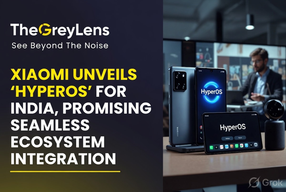 Xiaomi Unveils 'HyperOS' for India, Promising Seamless Ecosystem Integration
