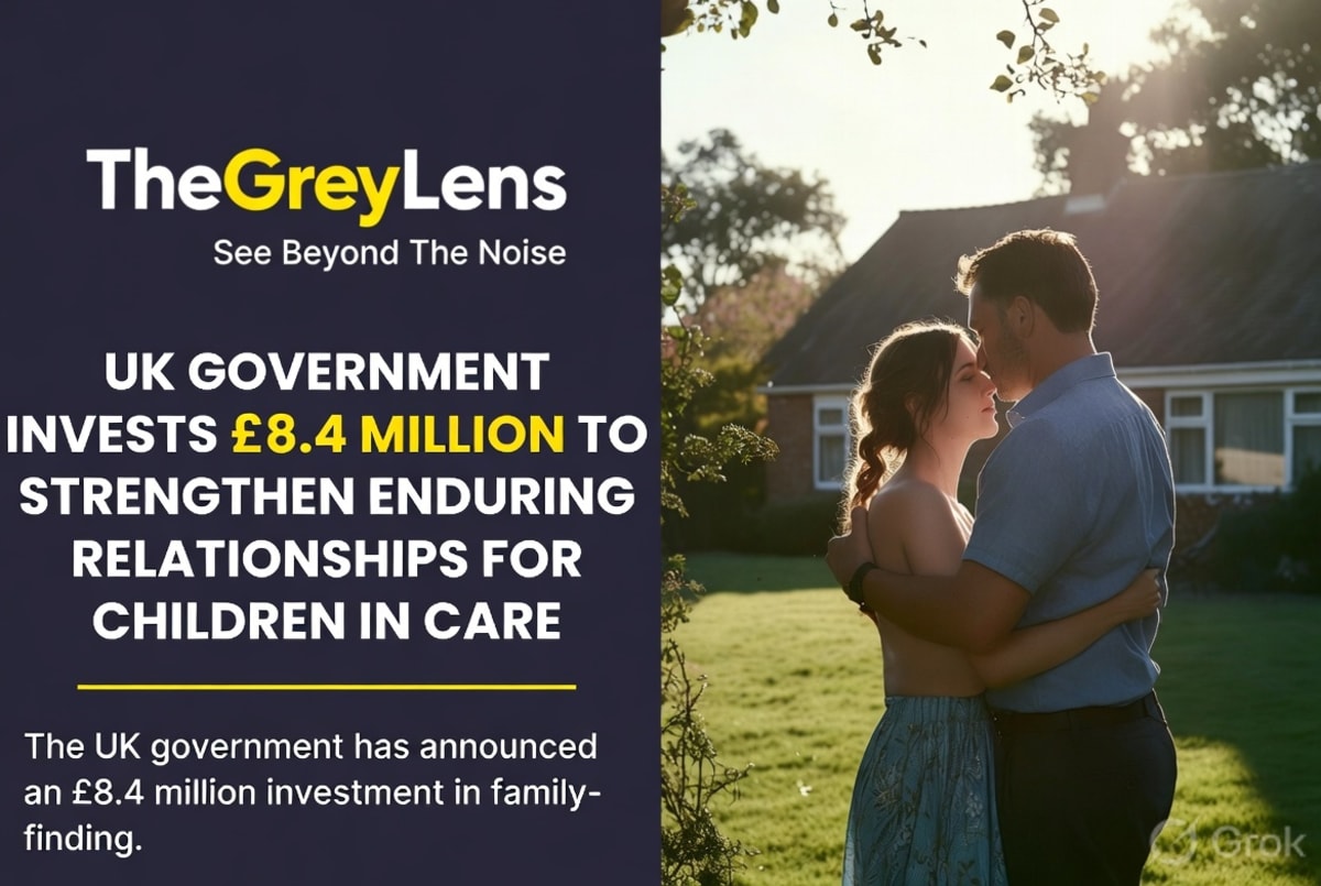 UK Government Invests £8.4 Million to Strengthen Enduring Relationships for Children in Care
