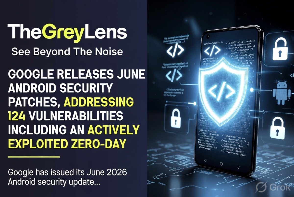 Google Releases June Android Security Patches, Addressing 124 Vulnerabilities Including an Actively Exploited Zero-Day