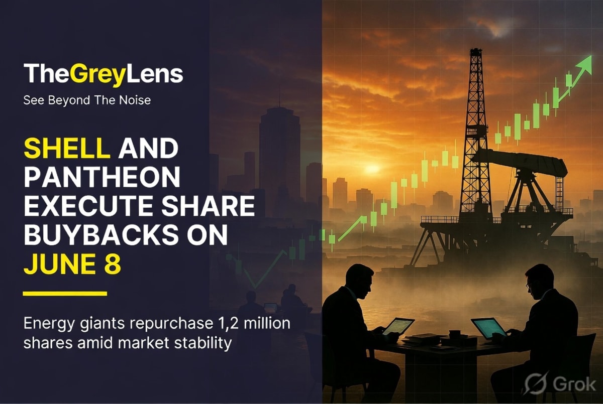 Shell and Pantheon International Execute Share Buybacks on June 8, 2026