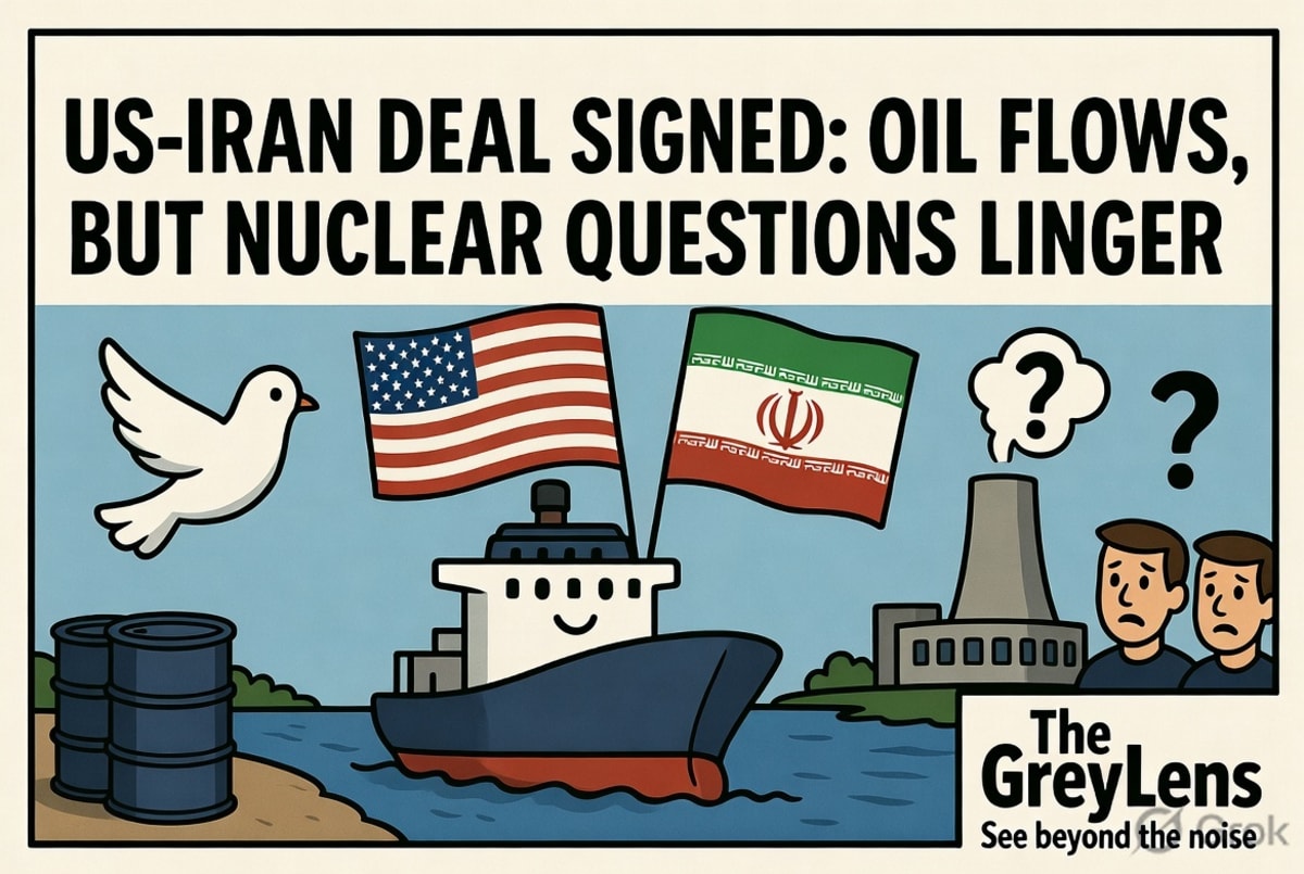 US-Iran Deal Signed: Oil Flows, But Nuclear Questions Linger
