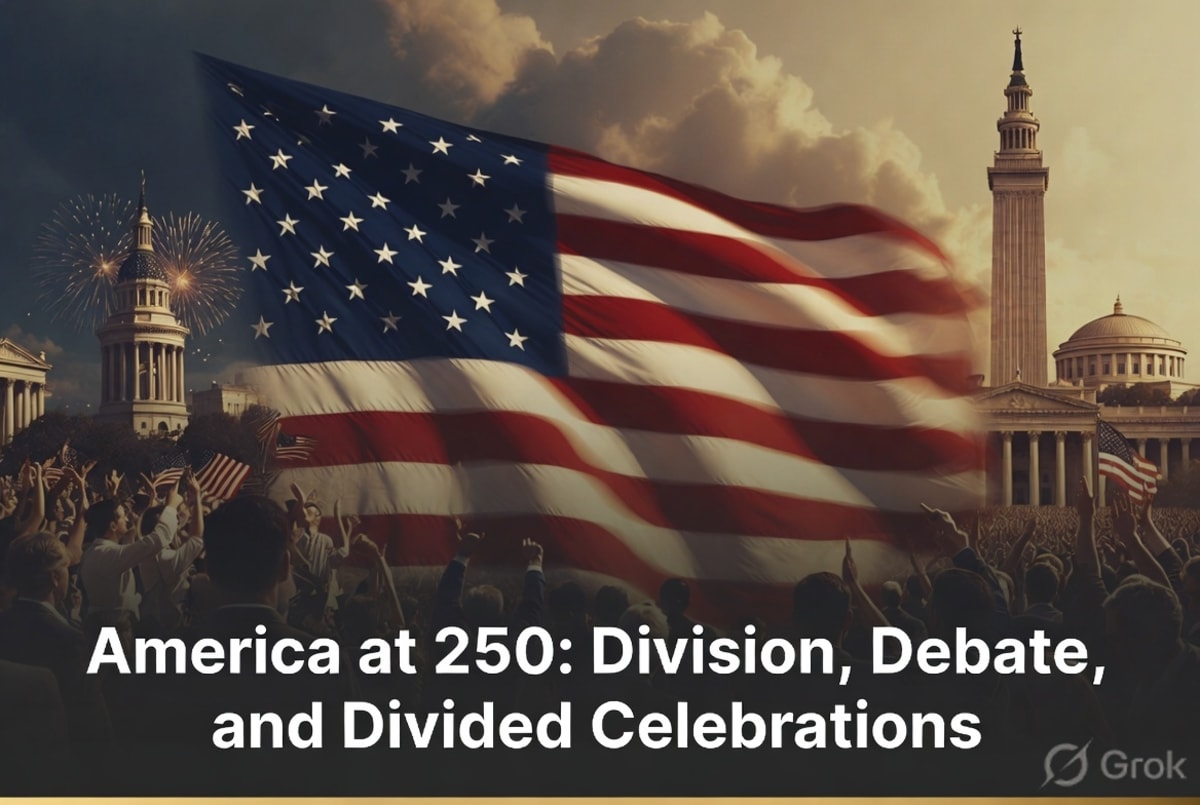 America at 250: Division, Debate, and Divided Celebrations