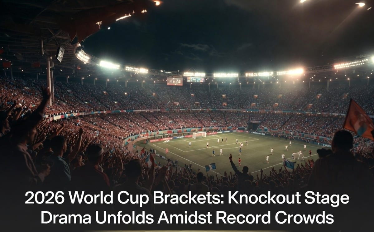2026 World Cup Brackets: Knockout Stage Drama Unfolds Amidst Record Crowds