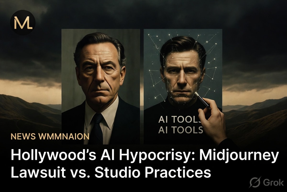 Hollywood's AI Hypocrisy: Midjourney Lawsuit vs. Studio Practices