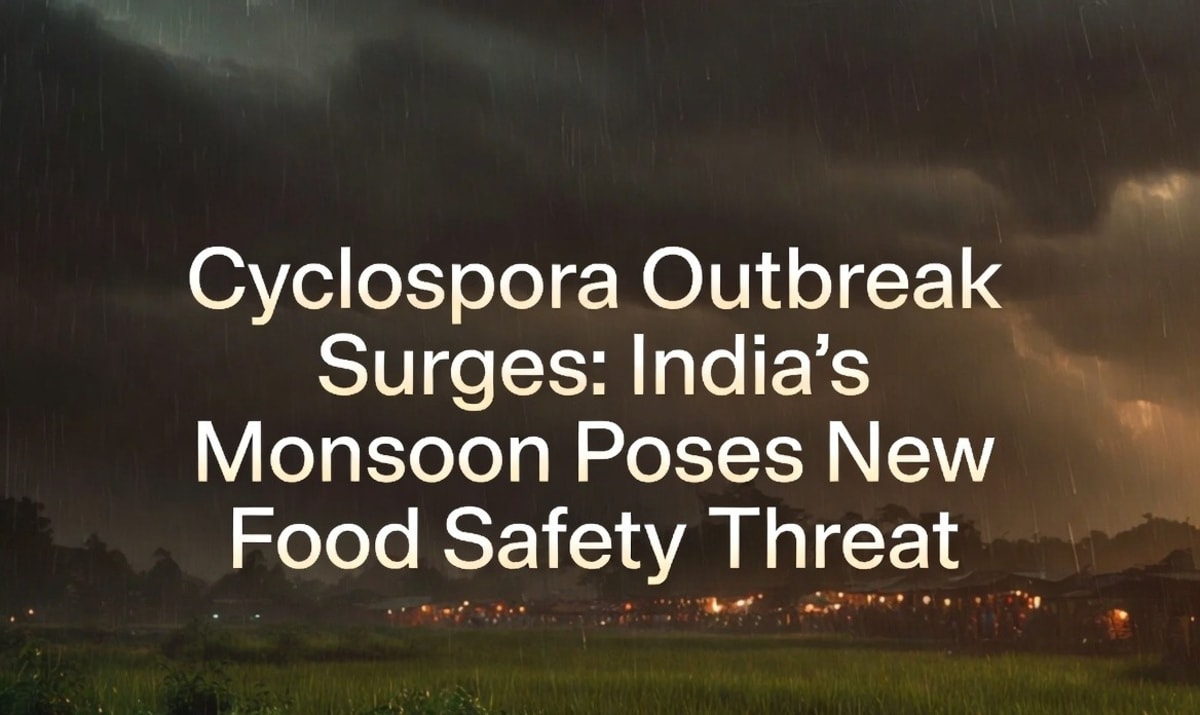 Cyclospora Outbreak Surges: India's Monsoon Poses New Food Safety Threat