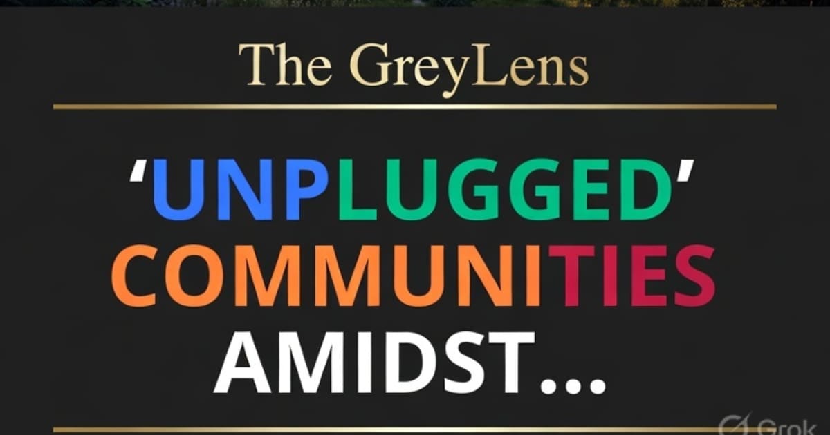 US Sees Surge in 'Unplugged' Communities Amidst Digital Fatigue