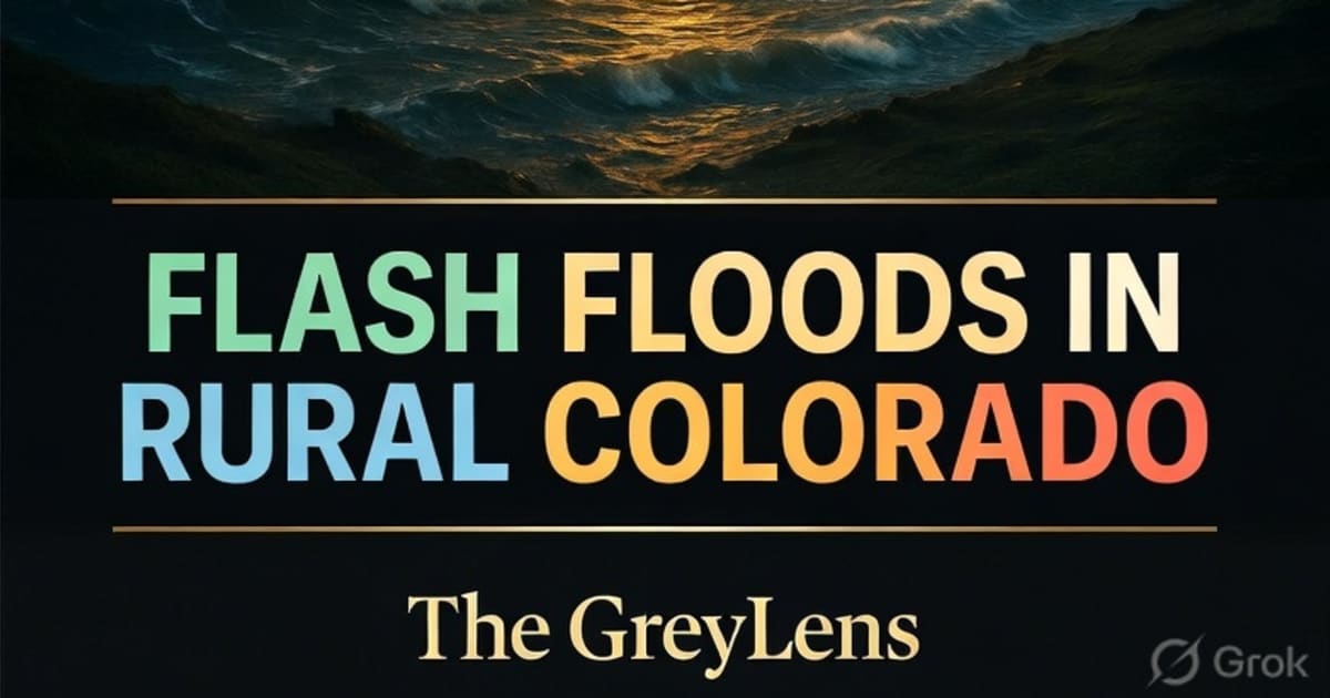 AI Deploys to Combat Flash Floods in Rural Colorado