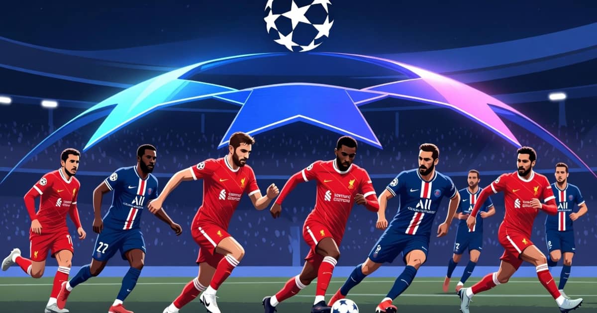 Liverpool Under Pressure Ahead of Crucial PSG Champions League Clash