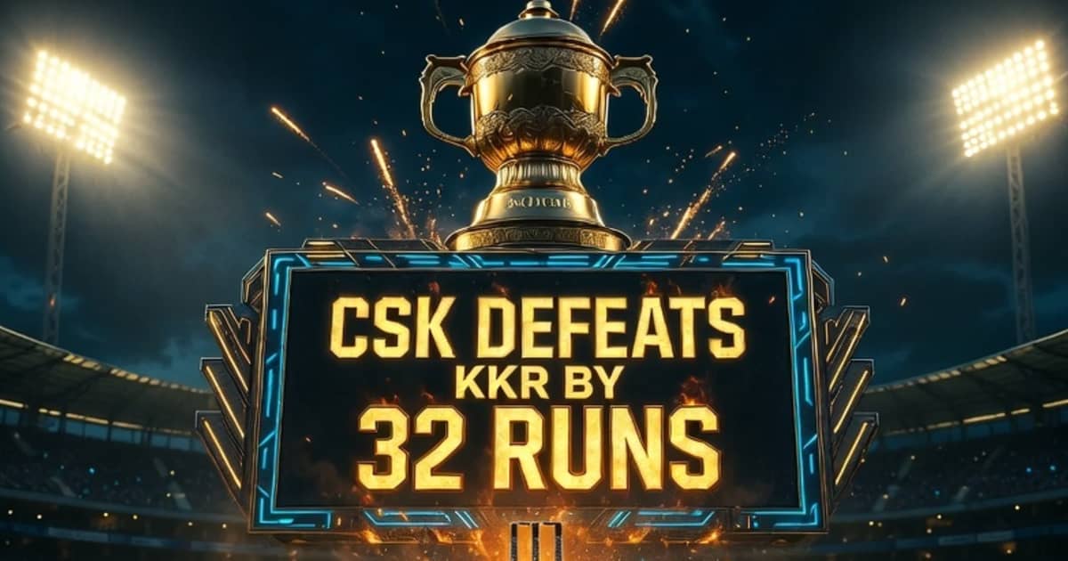 Chennai Super Kings secure victory over struggling Kolkata Knight Riders