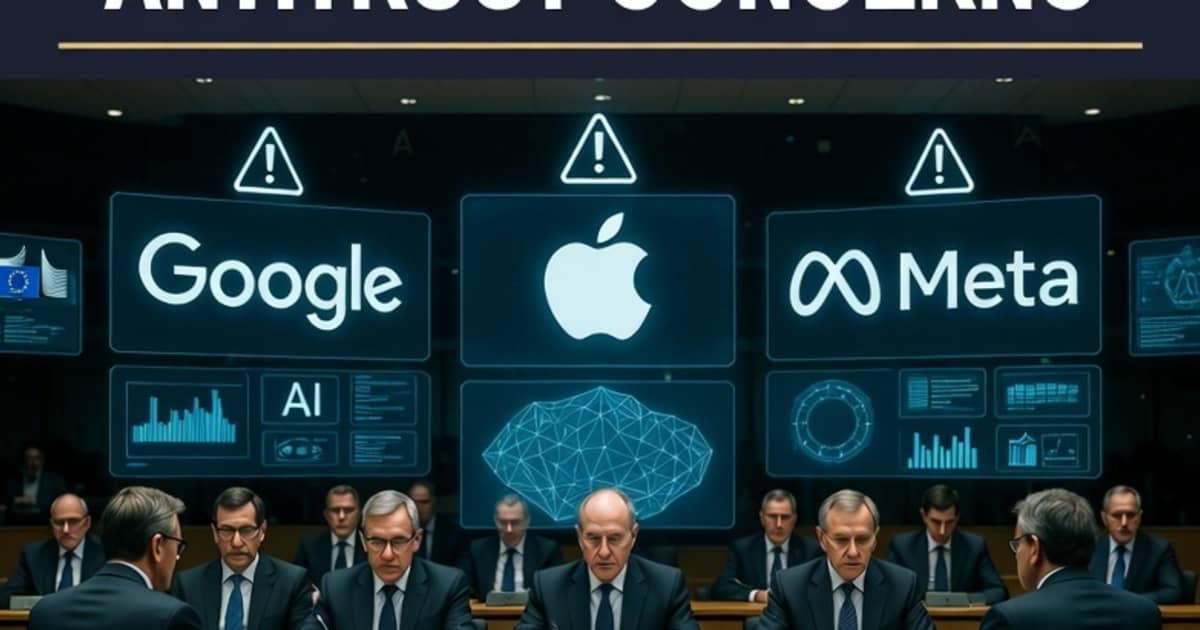 European Commission Probes Google, Apple, and Meta Over AI Antitrust Concerns