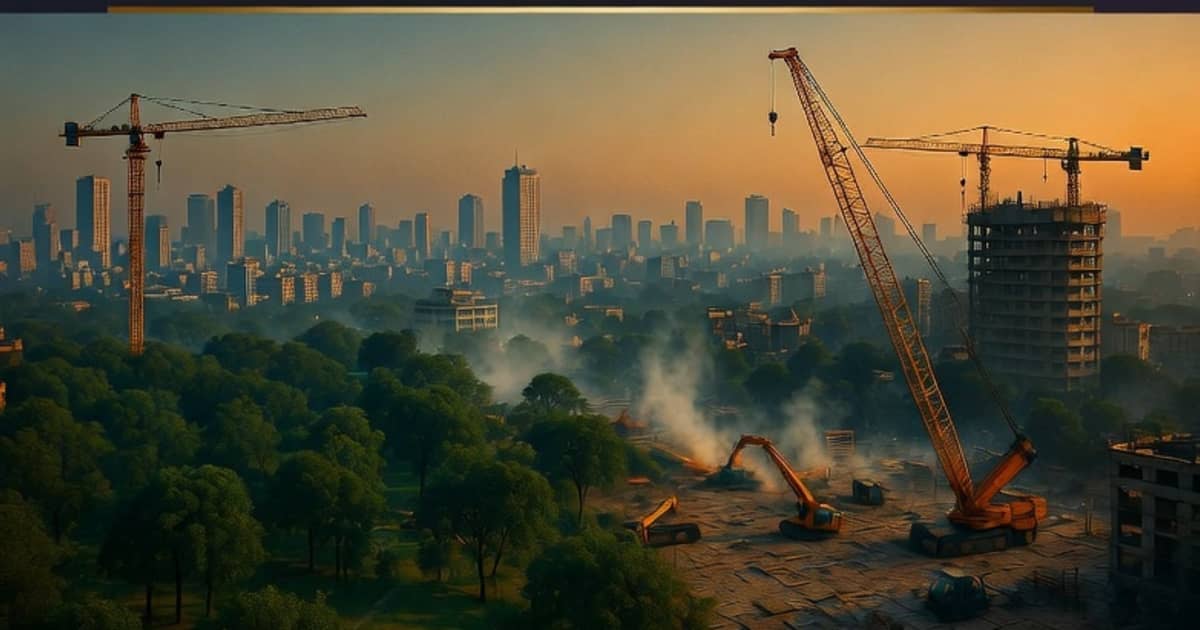 New Delhi's Urban Greenery Vanishes Amidst Unchecked Construction
