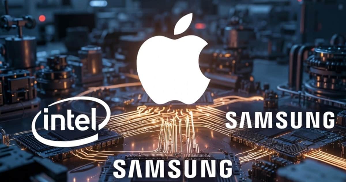 Apple in Talks with Intel and Samsung for Chip Manufacturing Diversification