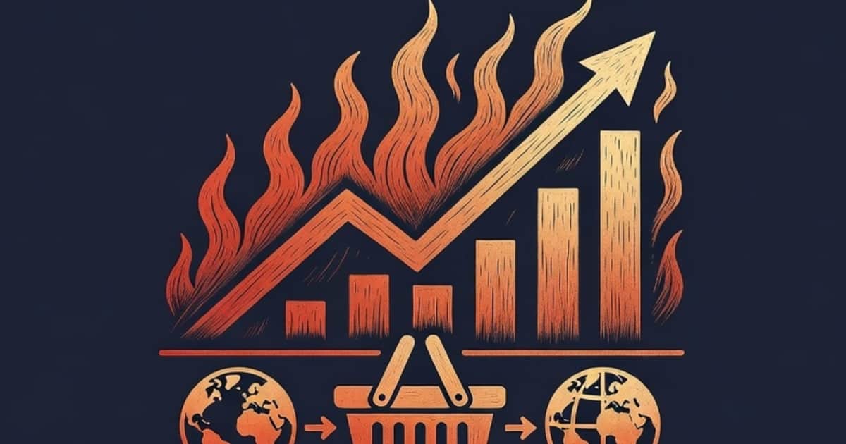UK Food Inflation Poised to Rise to 7% Amidst Global Tensions and Energy Costs, Businesses Warn