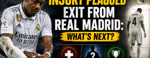 David Alaba's Injury Plagued Exit from Real Madrid: What's Next?