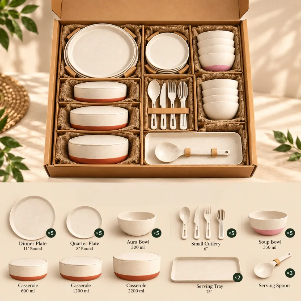 Eco Green Fibre Family Pack
