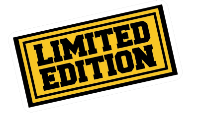 Limited Edition Sticker – Premium Bold Quote Vinyl Decal sticker