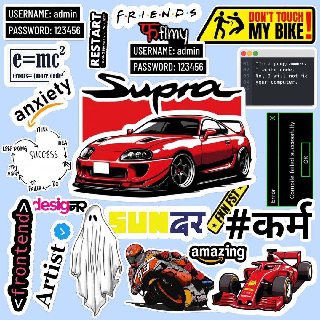Premium Laptop Stickers
