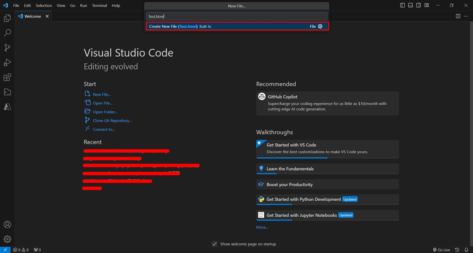 Vscode創建html檔案