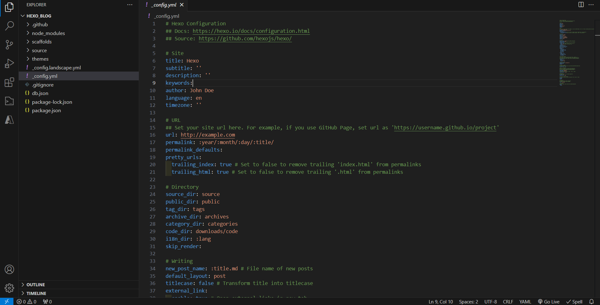 Vscode資料夾檢視畫面