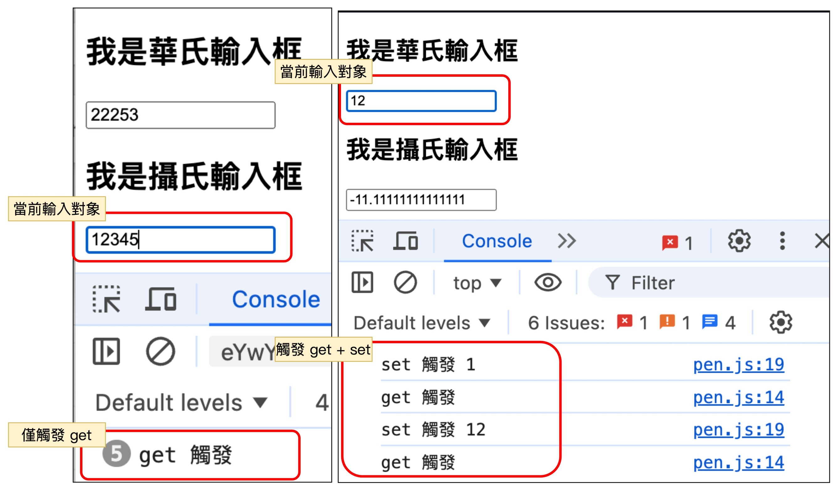 華氏跟攝氏轉換器案例 - 可寫計算屬性圖解