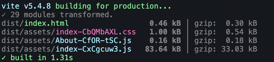 ·ɑмd npm run build