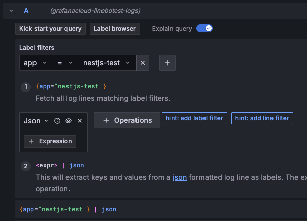 Grafana 標籤篩選器