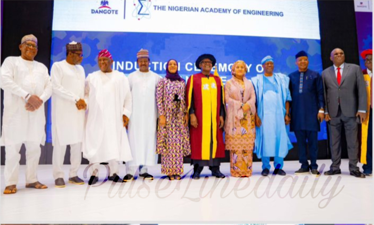 A Rare Honour: Dangote Inducted as Only the Sixth Distinguished Honorary Fellow of the Nigerian Academy of Engineering