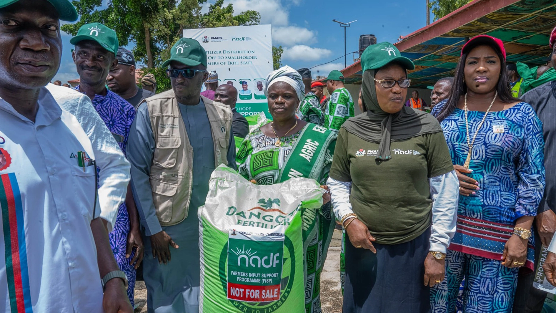 NADF Distributes 100,800 Fertiliser Bags to North-West Farmers