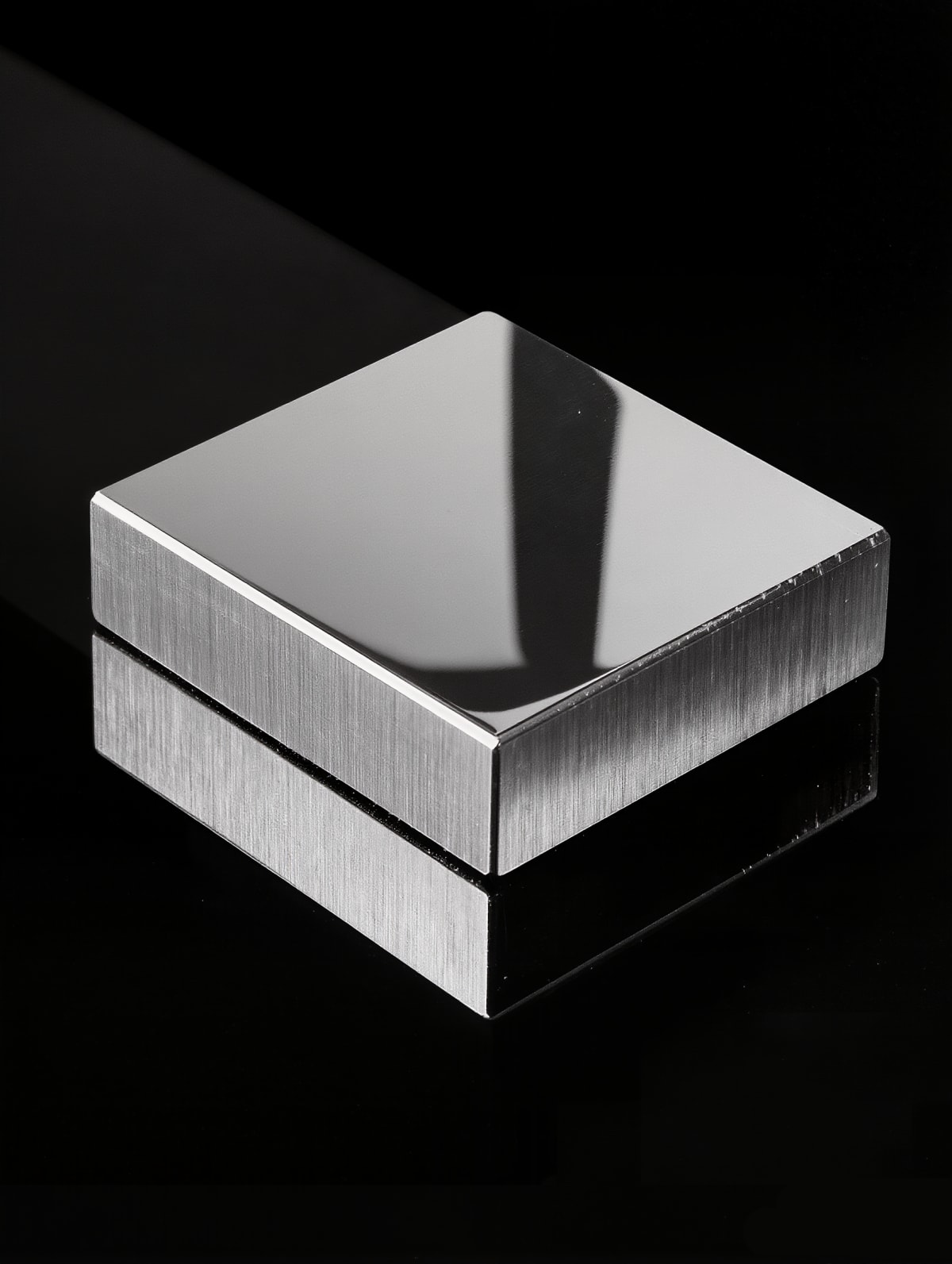 Mirror-polished grill hinges in solid stainless steel