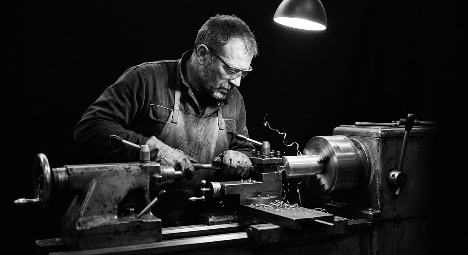 Marine Cookers · Il tornio, lavorazione dell'acciaio
