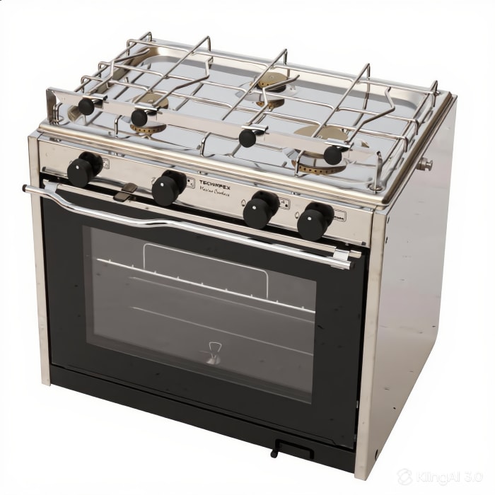 Cucina a gas XL3 con forno