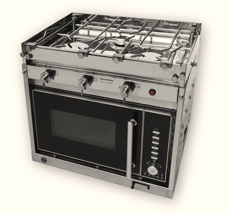 Microwave and cooker set - Techimpex