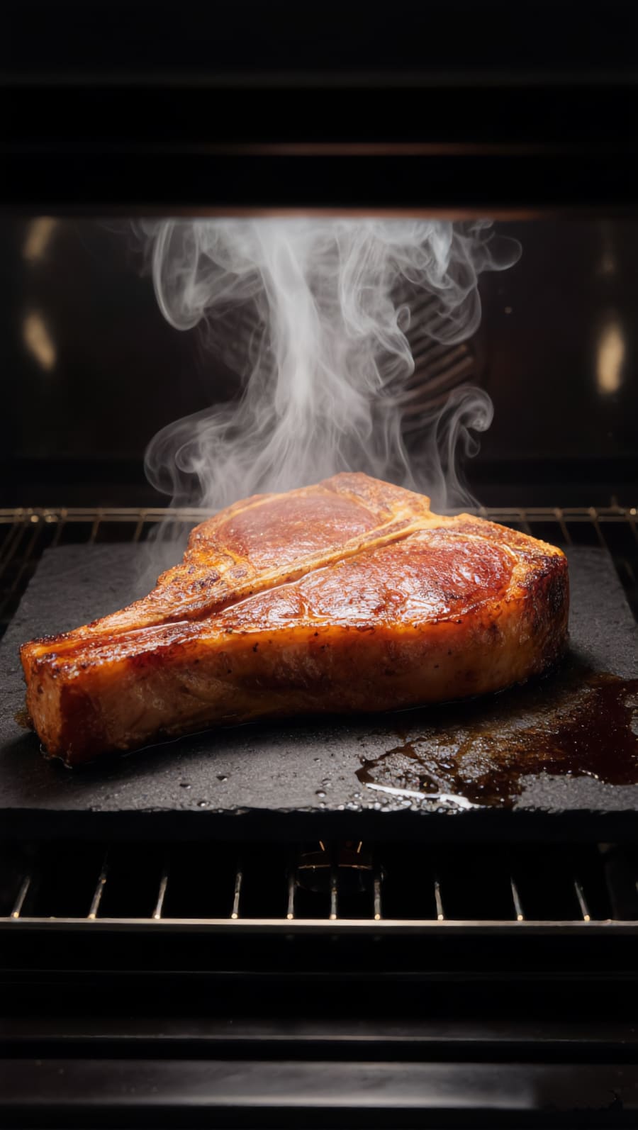Steak on the stone
